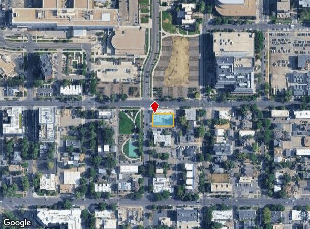 1400 E 18Th Ave, Denver, CO Parcel Map