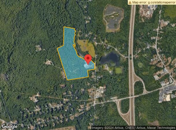  25 Gurney Rd, East Freetown, MA Parcel Map