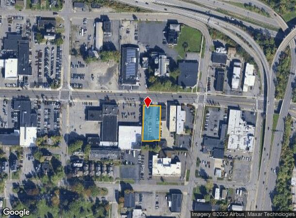  627 W Genesee St, Syracuse, NY Parcel Map