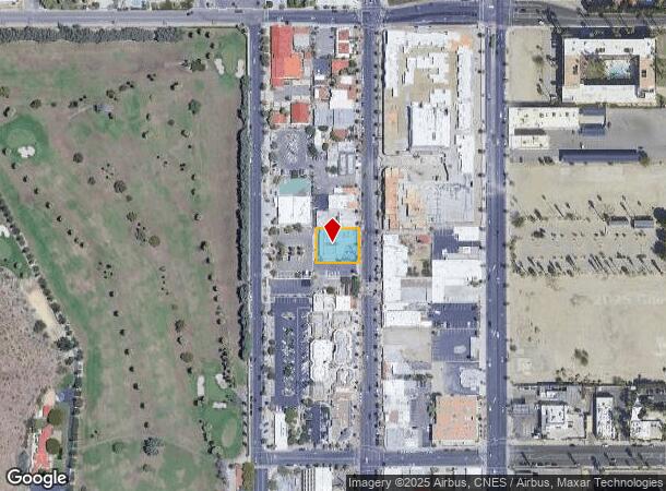 395 N Palm Canyon Dr, Palm Springs, CA Parcel Map