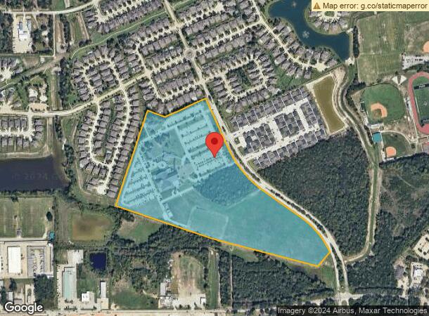  4301-4341 Woodridge Pky, Porter, TX Parcel Map