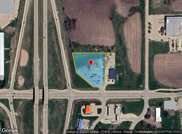  1500 E Le Claire Rd, Eldridge, IA Parcel Map