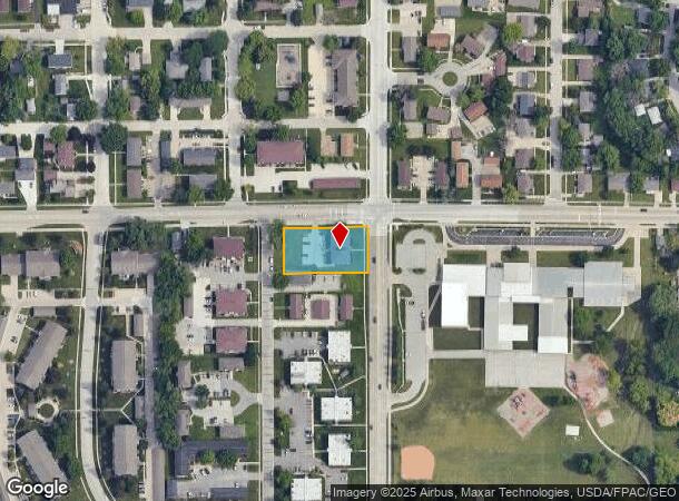  1231 N North Dakota Ave, Ames, IA Parcel Map