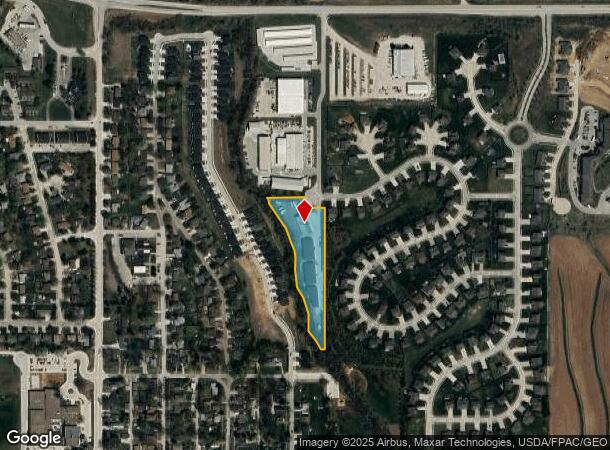 12120 N 153Rd Cir, Bennington, NE Parcel Map