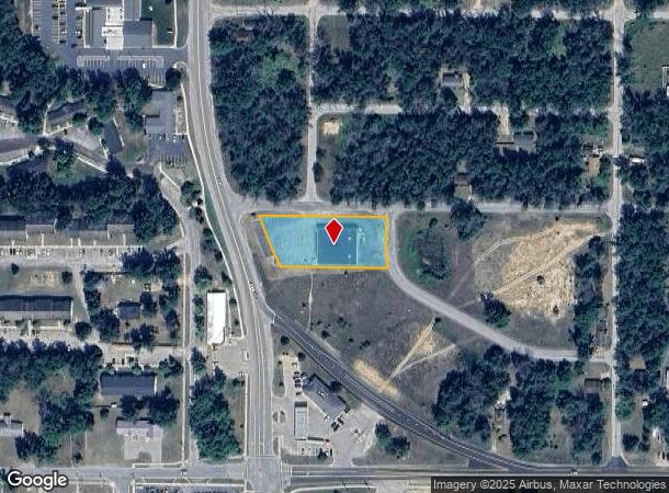 851 Prospect St, Baldwin, MI Parcel Map