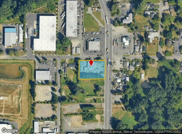  502 54Th Ave E, Fife, WA Parcel Map