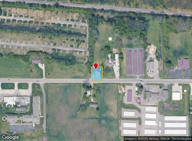 6875 Red Arrow Hwy, Coloma, MI Parcel Map