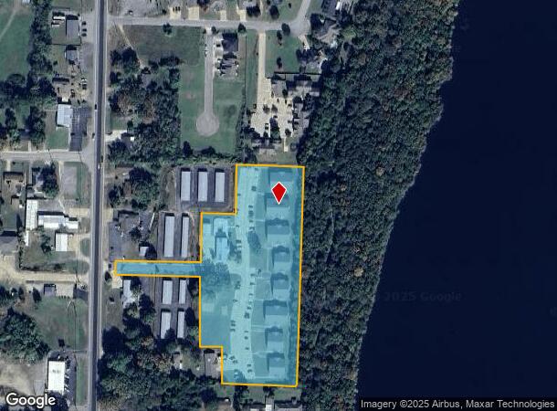  1108 Highway 71 N, Alma, AR Parcel Map