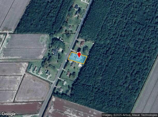 571 Lazy Ln, Engelhard, NC Parcel Map