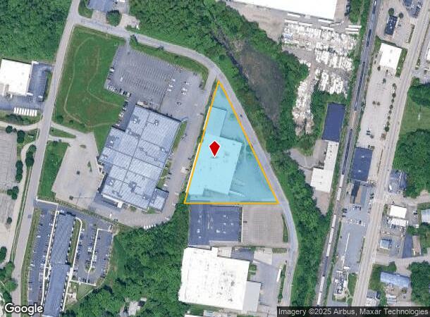 141 Higgins St, Worcester, MA Parcel Map