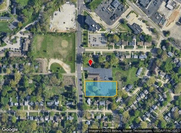  133 S Hawkins Ave, Akron, OH Parcel Map