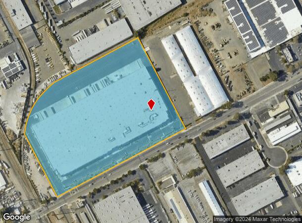  2000 Marina Blvd, San Leandro, CA Parcel Map