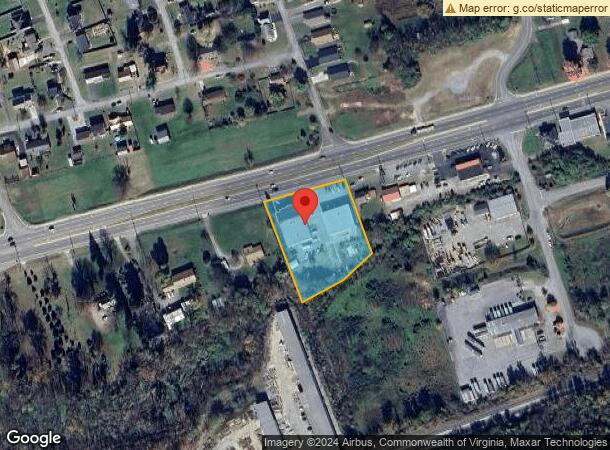  3410 W Main St, Salem, VA Parcel Map