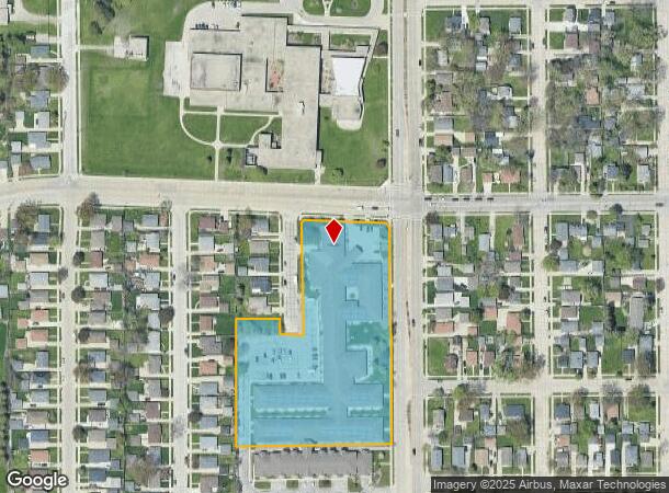 1600 Ohio St, Racine, WI Parcel Map