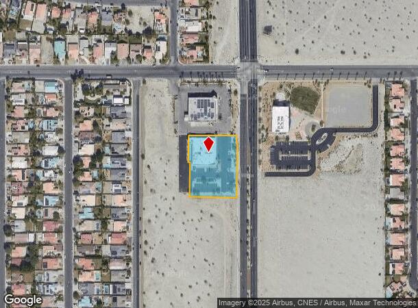  30025 Date Palm Dr, Cathedral City, CA Parcel Map