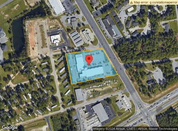  1601 Fair Rd, Statesboro, GA Parcel Map