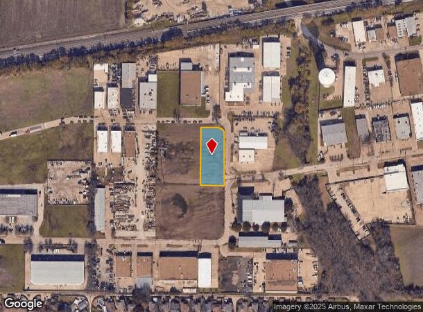  2910 Singleton St, Rowlett, TX Parcel Map