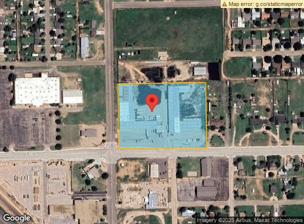  1606 W 24Th St, Plainview, TX Parcel Map