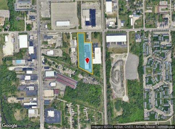  2632 Lippincott Blvd, Flint, MI Parcel Map