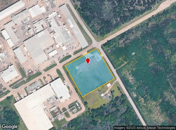 2901 S Oak Grove Rd, Ennis, TX Parcel Map