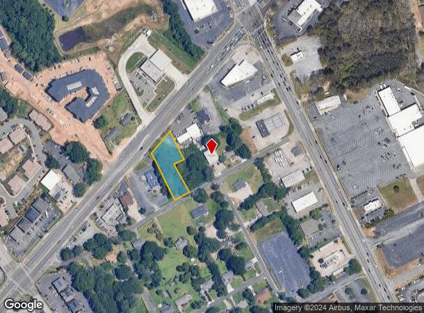  317 Phillips St, Lawrenceville, GA Parcel Map