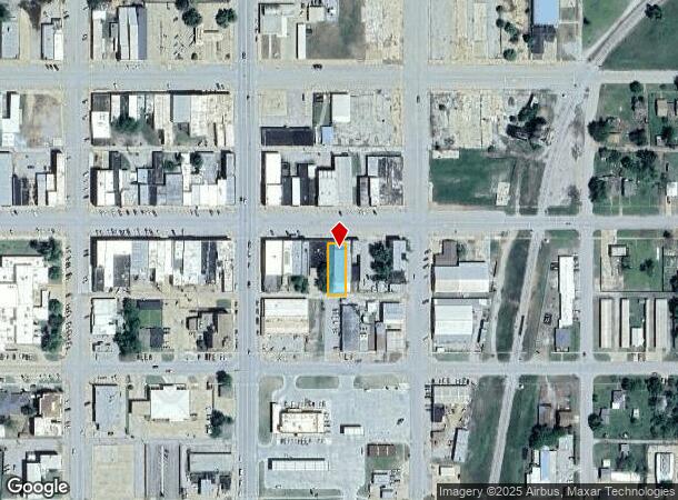 118 E Broadway St, Anadarko, OK Parcel Map