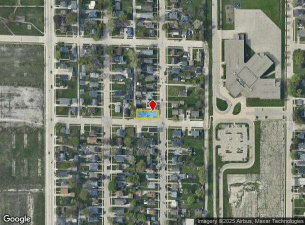  4718 28Th Ave, Kenosha, WI Parcel Map