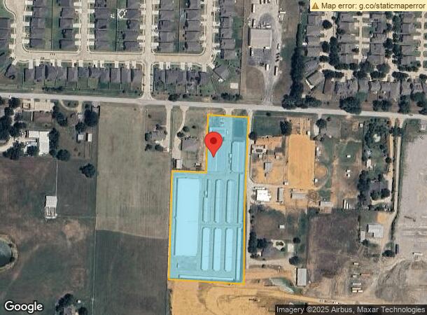  10550 Fishtrap Rd, Aubrey, TX Parcel Map