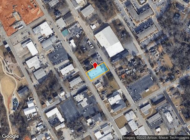  743 Main St Sw, Gainesville, GA Parcel Map