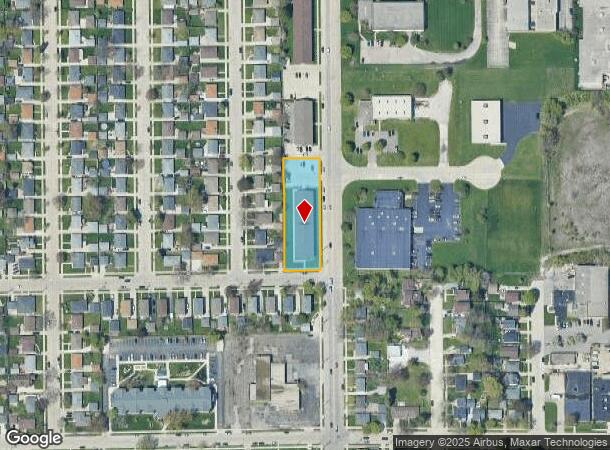 2100 Romayne Ave, Racine, WI Parcel Map