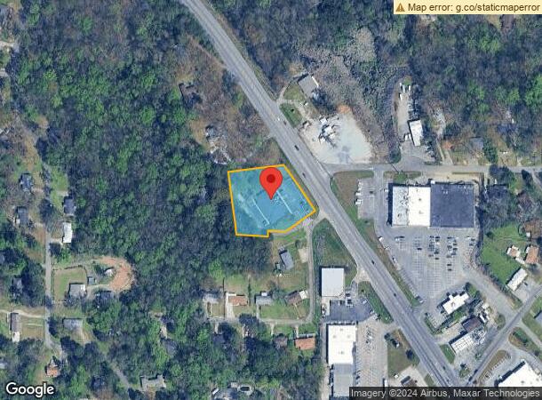  1664 Forestdale Blvd, Birmingham, AL Parcel Map