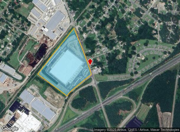  834 Brogden Rd, Smithfield, NC Parcel Map