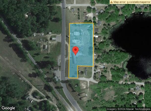  7310 N Woodbridge Dr, Brohman, MI Parcel Map