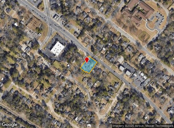 3776 Vineville Ave, Macon, GA Parcel Map