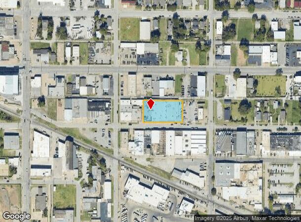  1427 E 4Th St, Tulsa, OK Parcel Map