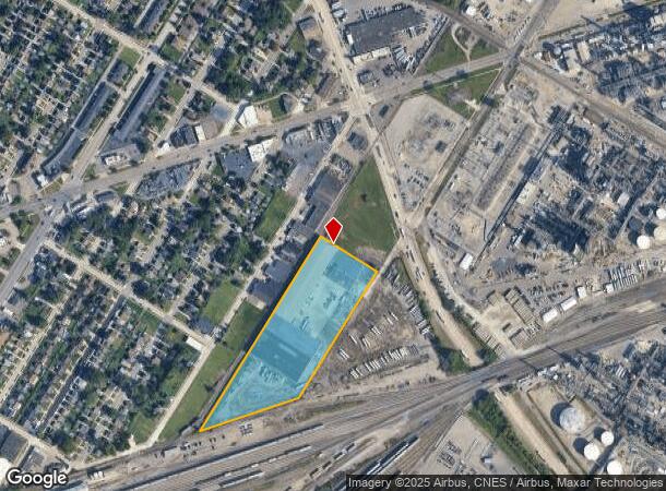  17065 Hess St, Melvindale, MI Parcel Map