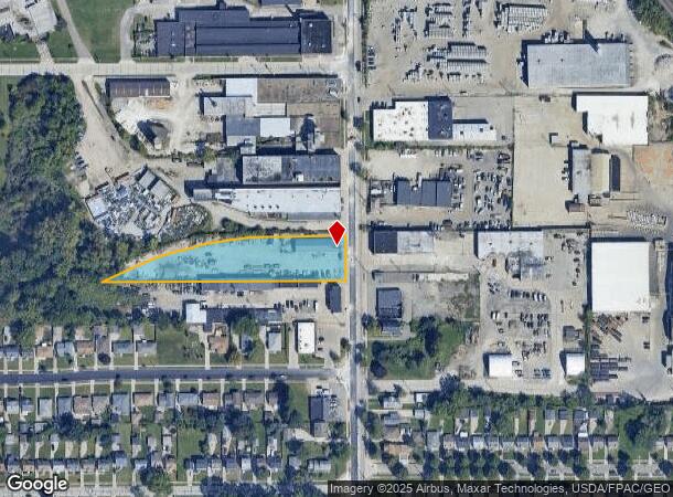  5500 Dunham Rd, Maple Heights, OH Parcel Map
