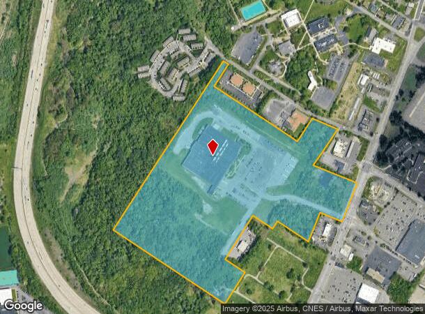 1205 Oneill Hwy, Dunmore, PA Parcel Map