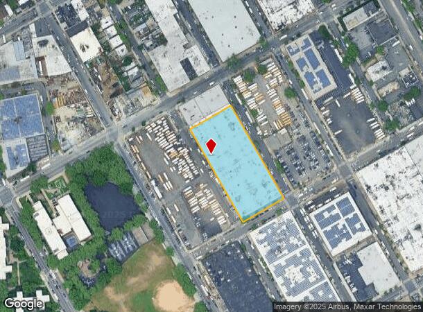 25 Wortman Ave, Brooklyn, NY Parcel Map