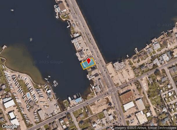 1917 61St St, Galveston, TX Parcel Map