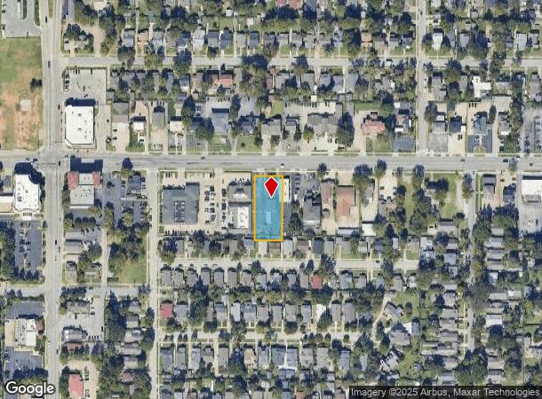  1836 E 15Th St, Tulsa, OK Parcel Map