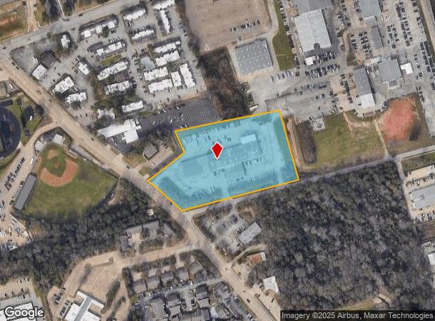 400 Longmire Rd, Conroe, TX Parcel Map