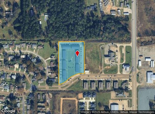  402 Green Briar St, Deridder, LA Parcel Map