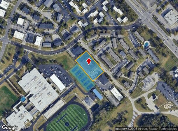  2208 Dinsmore Dr, Lexington, KY Parcel Map