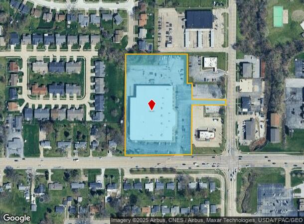 1320 W Kimberly Rd, Davenport, IA Parcel Map