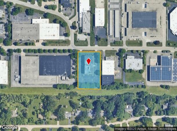 1275 Davis Rd, Elgin, IL Parcel Map