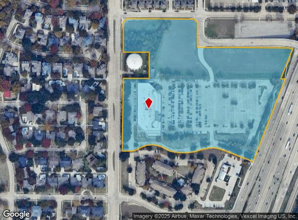  2323 N Central Expy, Richardson, TX Parcel Map