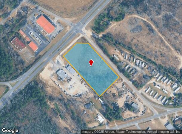 Jefferson Davis Hwy, Beech Island, SC Parcel Map