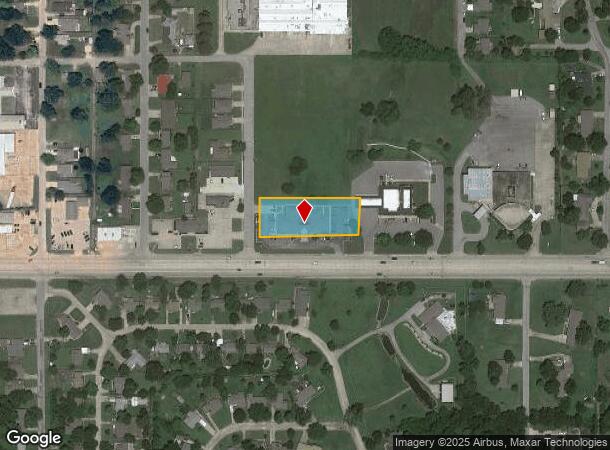  1305 E Taft Ave, Sapulpa, OK Parcel Map