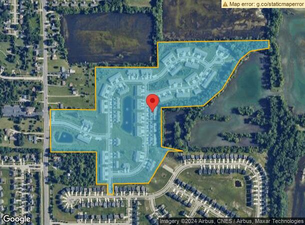  9242 White Wing Dr, Ypsilanti, MI Parcel Map